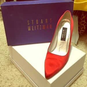 Stuart Weitzman Red Pumps